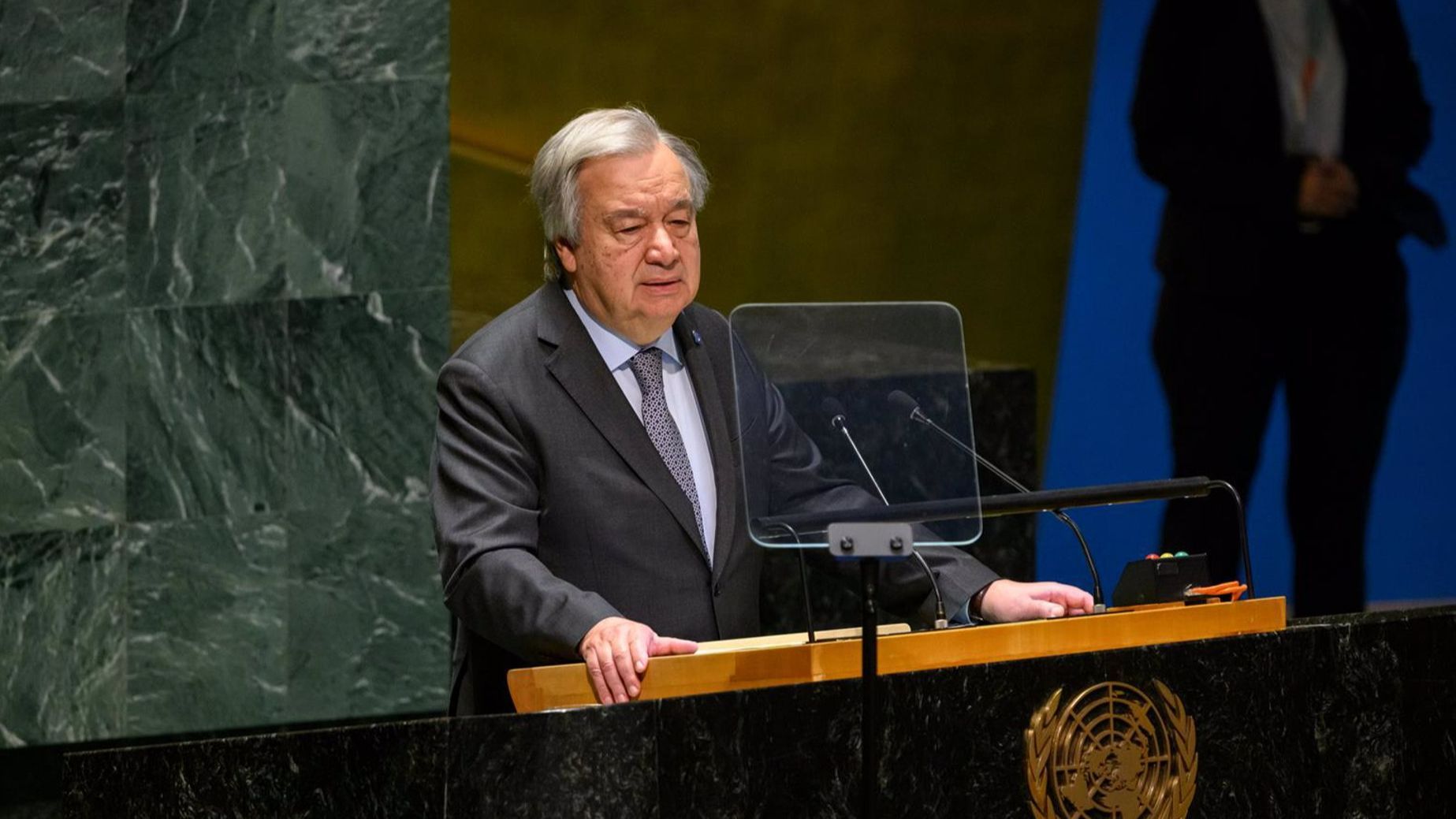 El secretario general de Naciones Unidas, Antonio Guterres