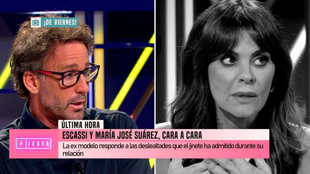 Álvaro Muñoz Escassi reacciona a la entrevista de María José Suárez Fiesta 2024 Programa 203