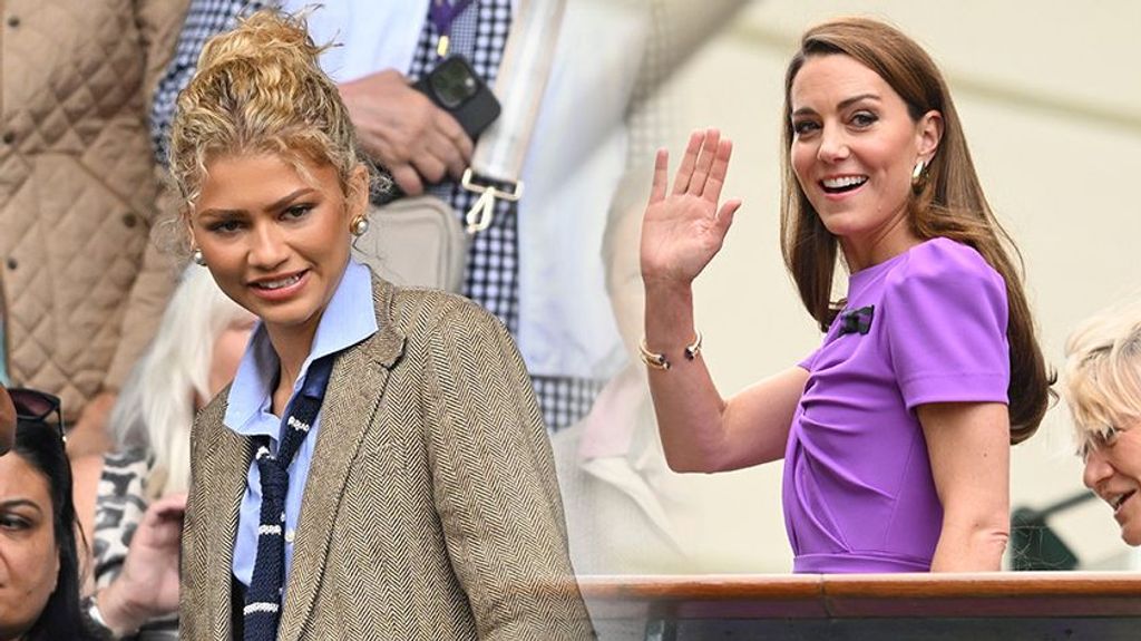 Zendaya y Kate Middleton en Wimbledon