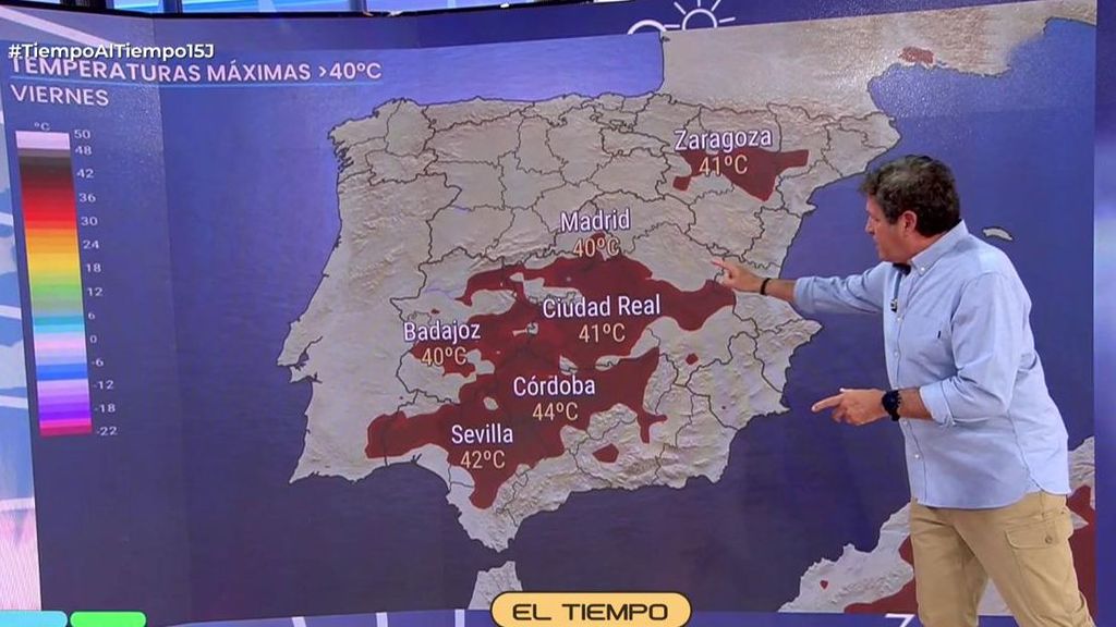 Subidón de temperaturas a partir del miércoles: “Es posible que alguna localidad se acerque a los 45 grados”