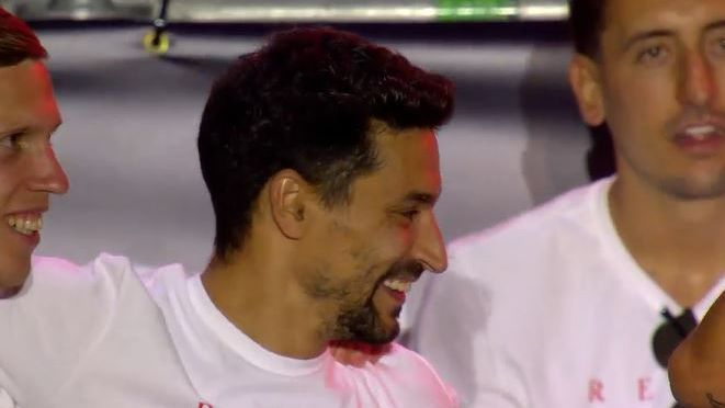 Jesús Navas, toda una "leyenda"