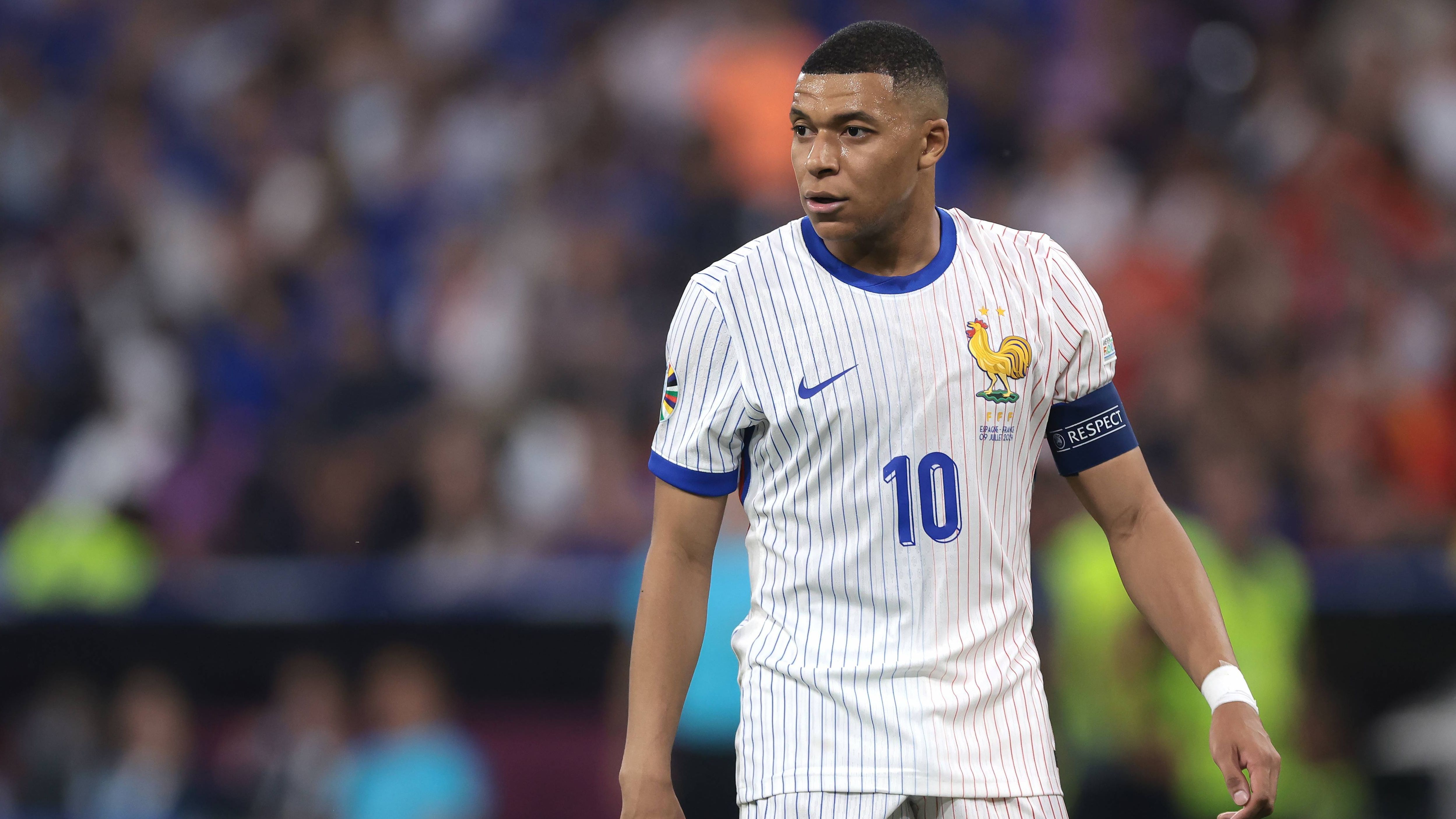 Mbappé el pasado 10 de julio.