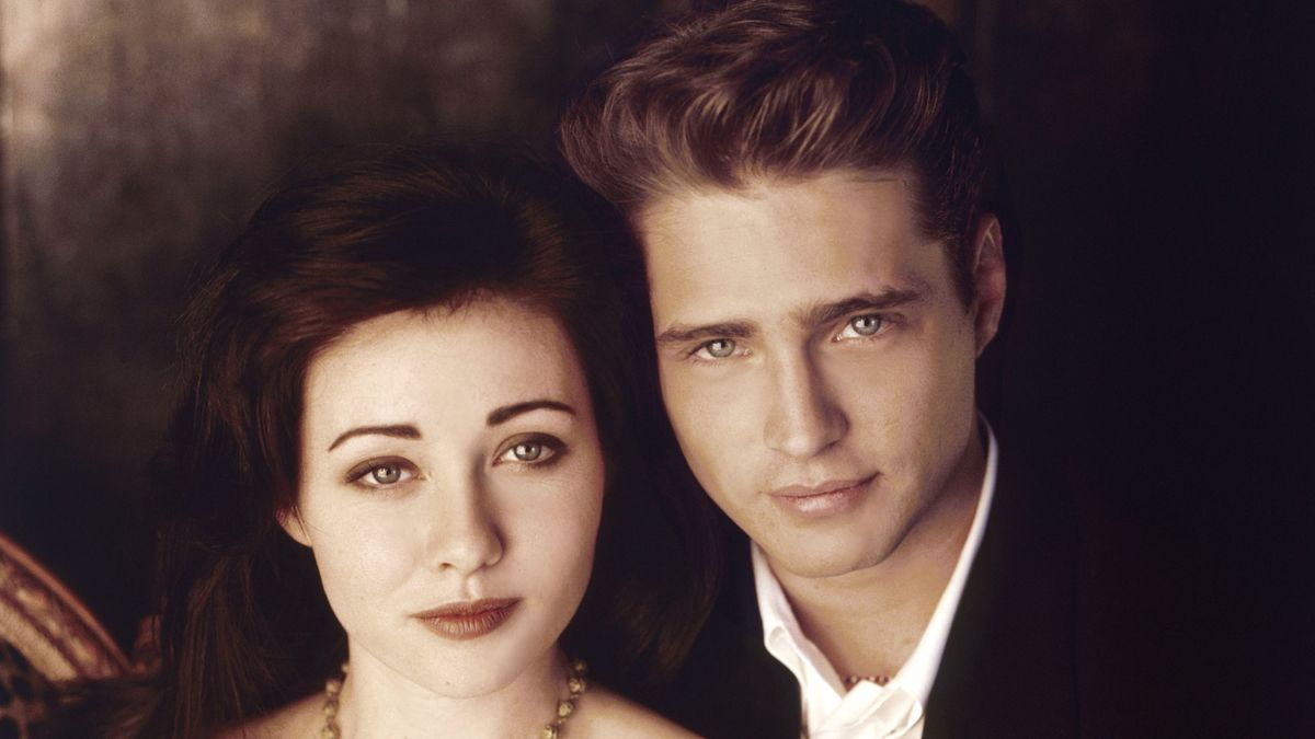 Shannen Doherty y Jason Priestley