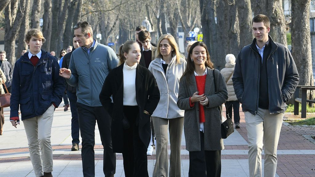 Así es la vida actual de los cuatro hijos de la infanta Cristina e Iñaki Urdangarin (Imagen: Europa Press)