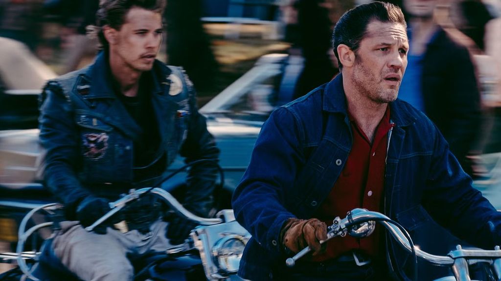 Austin Butler y Tom Hardy en 'Bikeriders', un pequeño fenómeno veraniego.