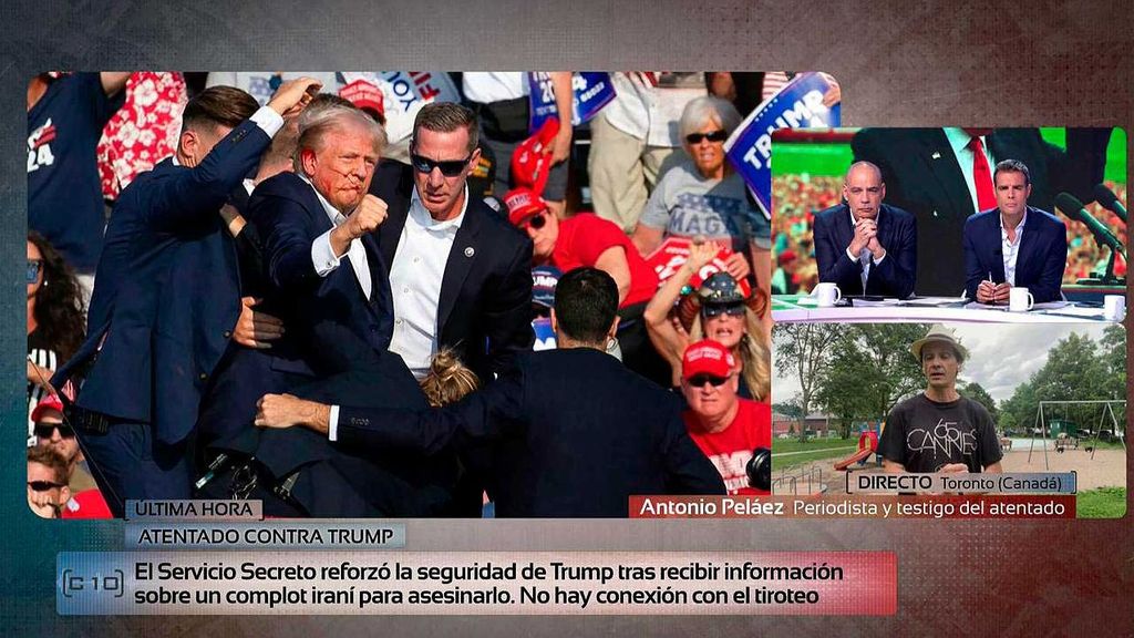 El atentado contra Donald Trump