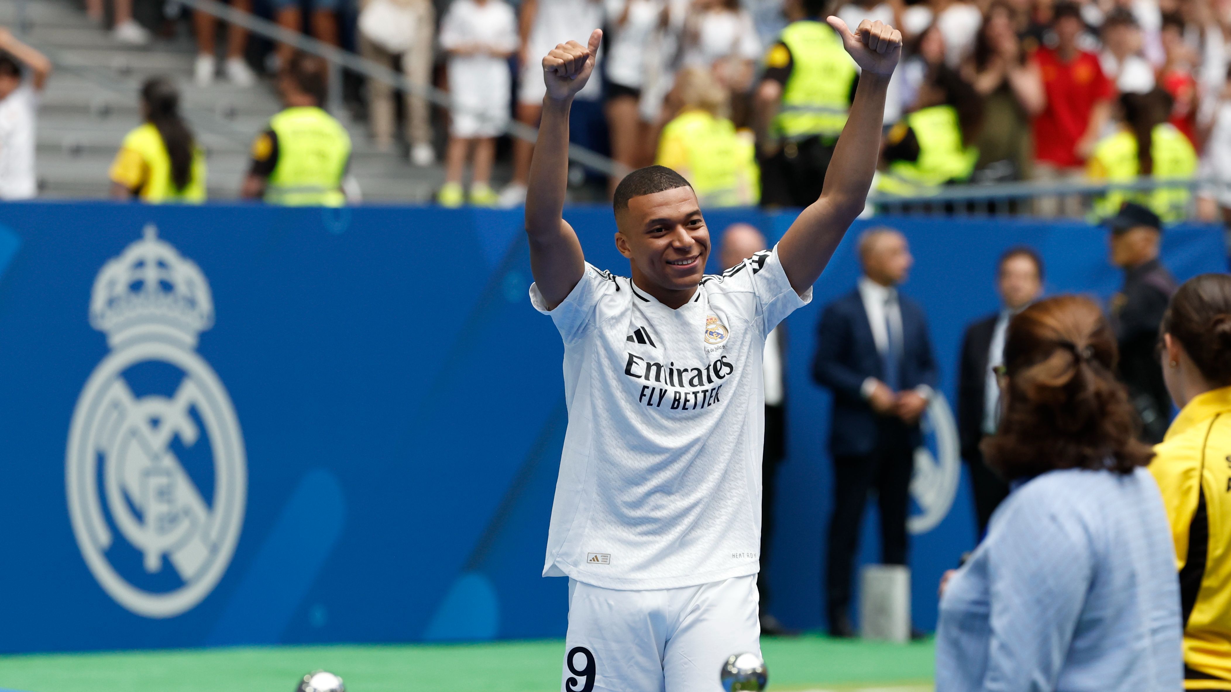 El Real Madrid ha presentado a Kylian Mbappé