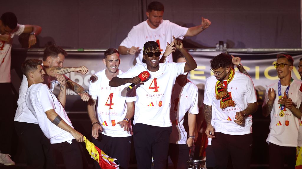 ¿España diversa? Las celebraciones de la Roja en Cibeles