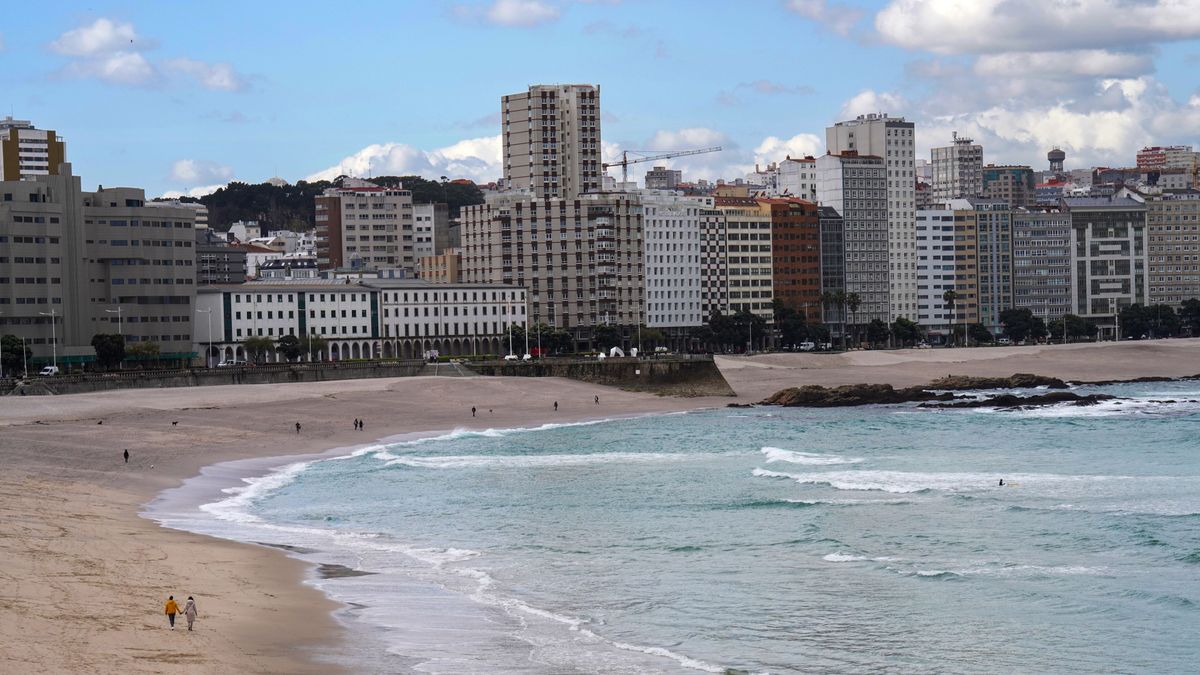 La costa de A Coruña