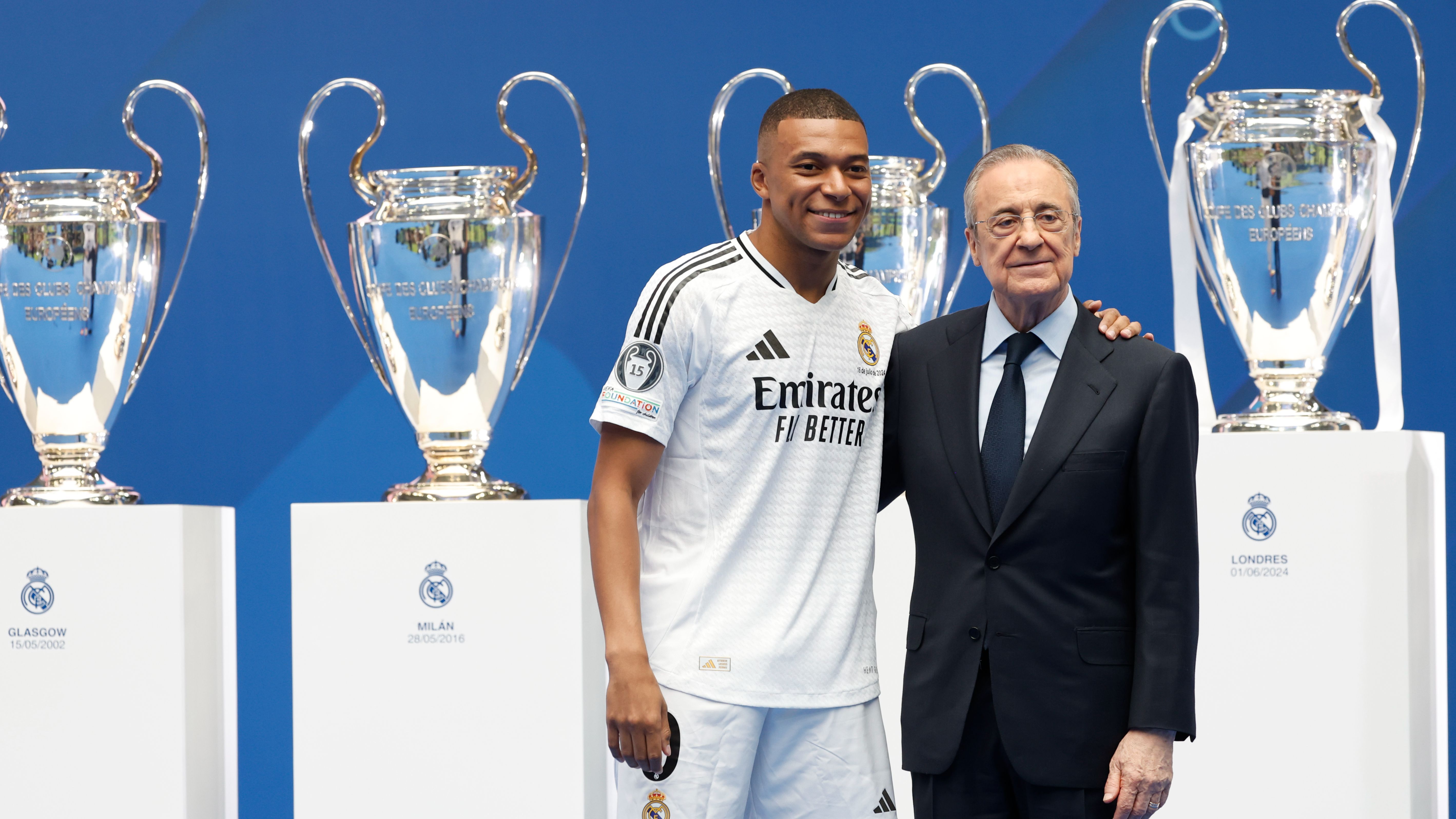 Presentación Mbappé como nuevo jugador del Real Madrid