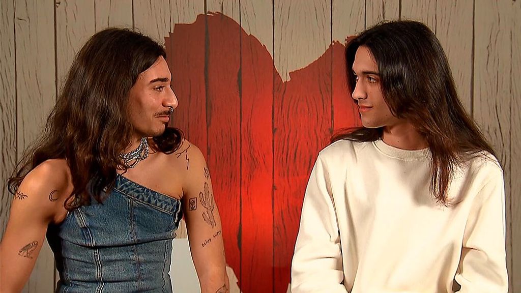 Álvaro y Alhorus durante su cita en 'First Dates'