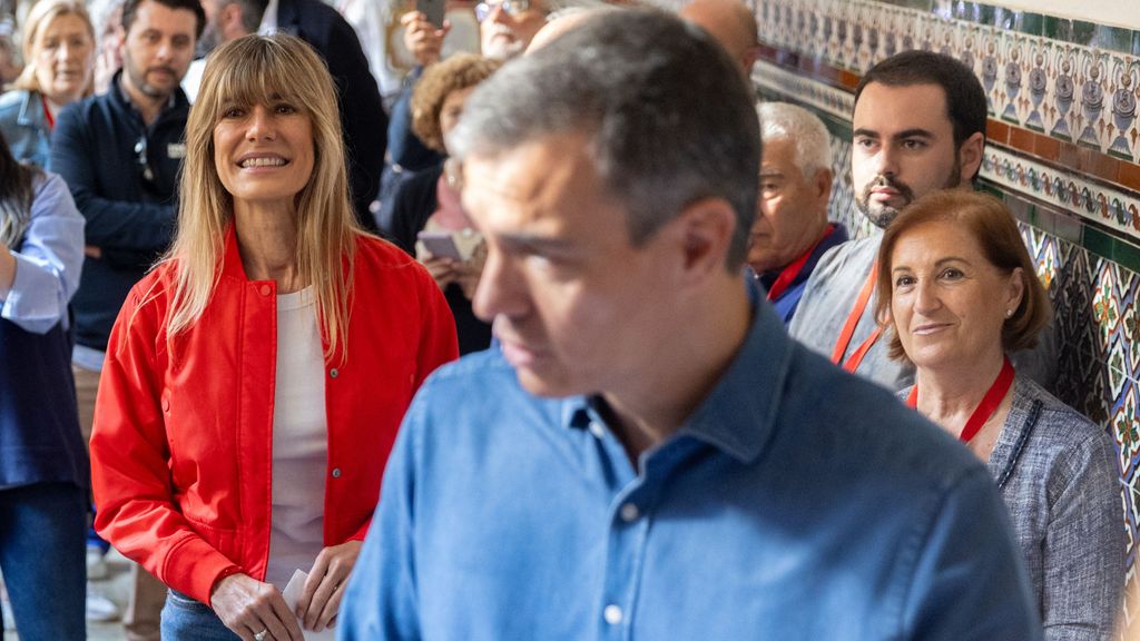 Begoña Gómez y Pedro Sánchez en una imagen de archivo.