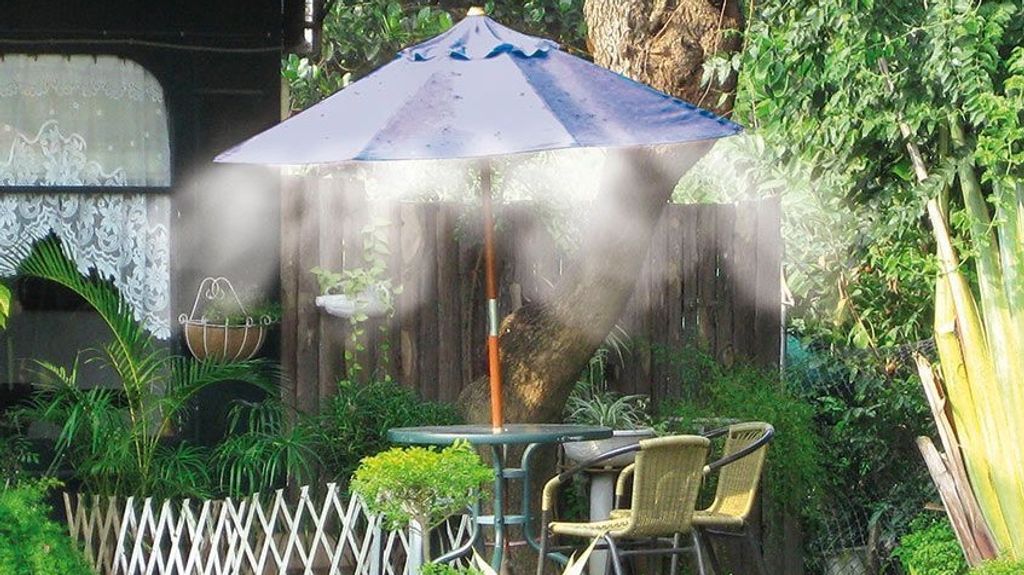 Cómo instalar nebulizadores en tu terraza para combatir el calor