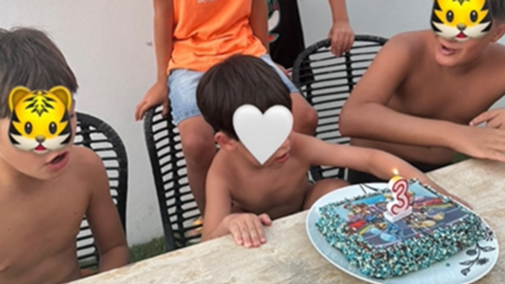 Jessica Bueno celebra el 3er cumpleaños de su hijo Alejandro