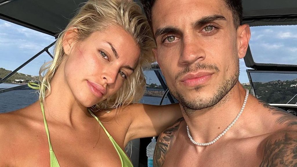 Jessica Goicoechea y Marc Bartra