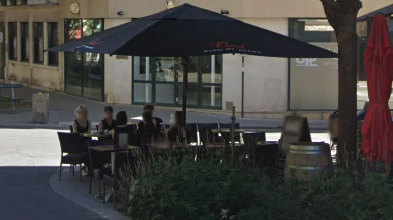 La terraza del restaurante Le Ramus