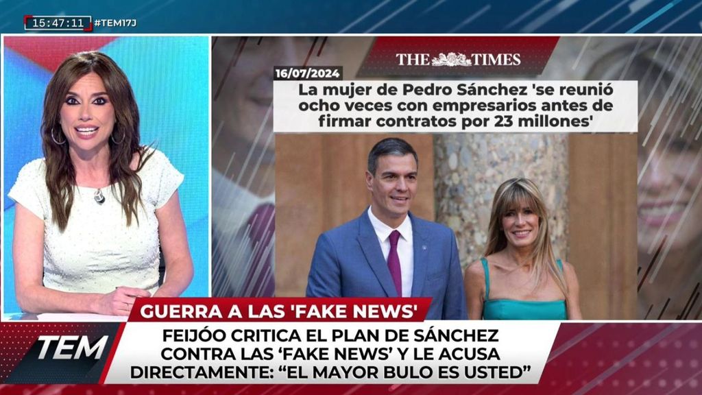 Sánchez contra las "Fake News" Todo es mentira 2024 Programa 1386