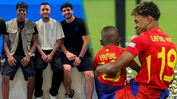 Lamine Yamal: así ha sido su celebración familiar con su hermano