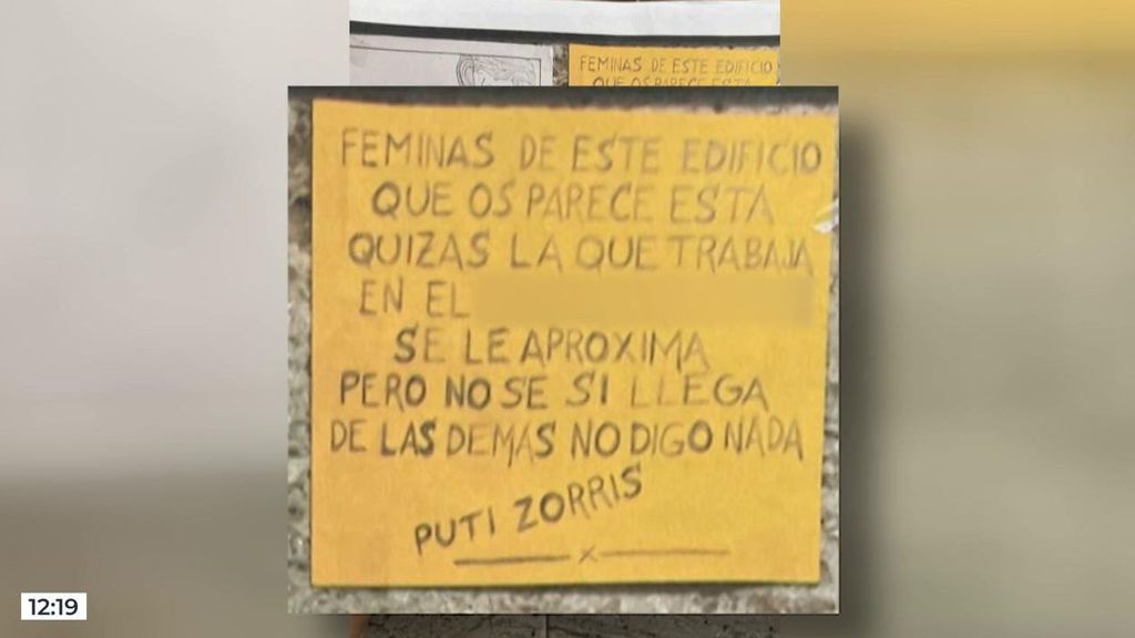 Las notas con las que un vecino exhibicionista aterroriza a sus vecinas en A Coruña