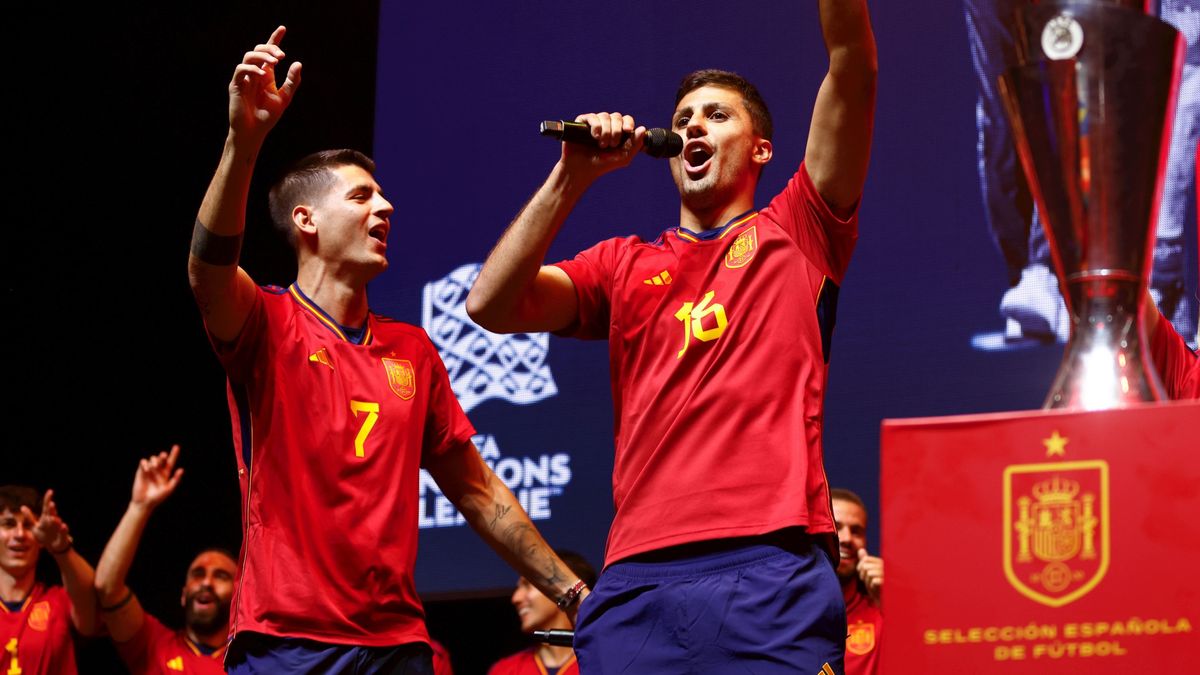 Álvaro Morata y Rodri