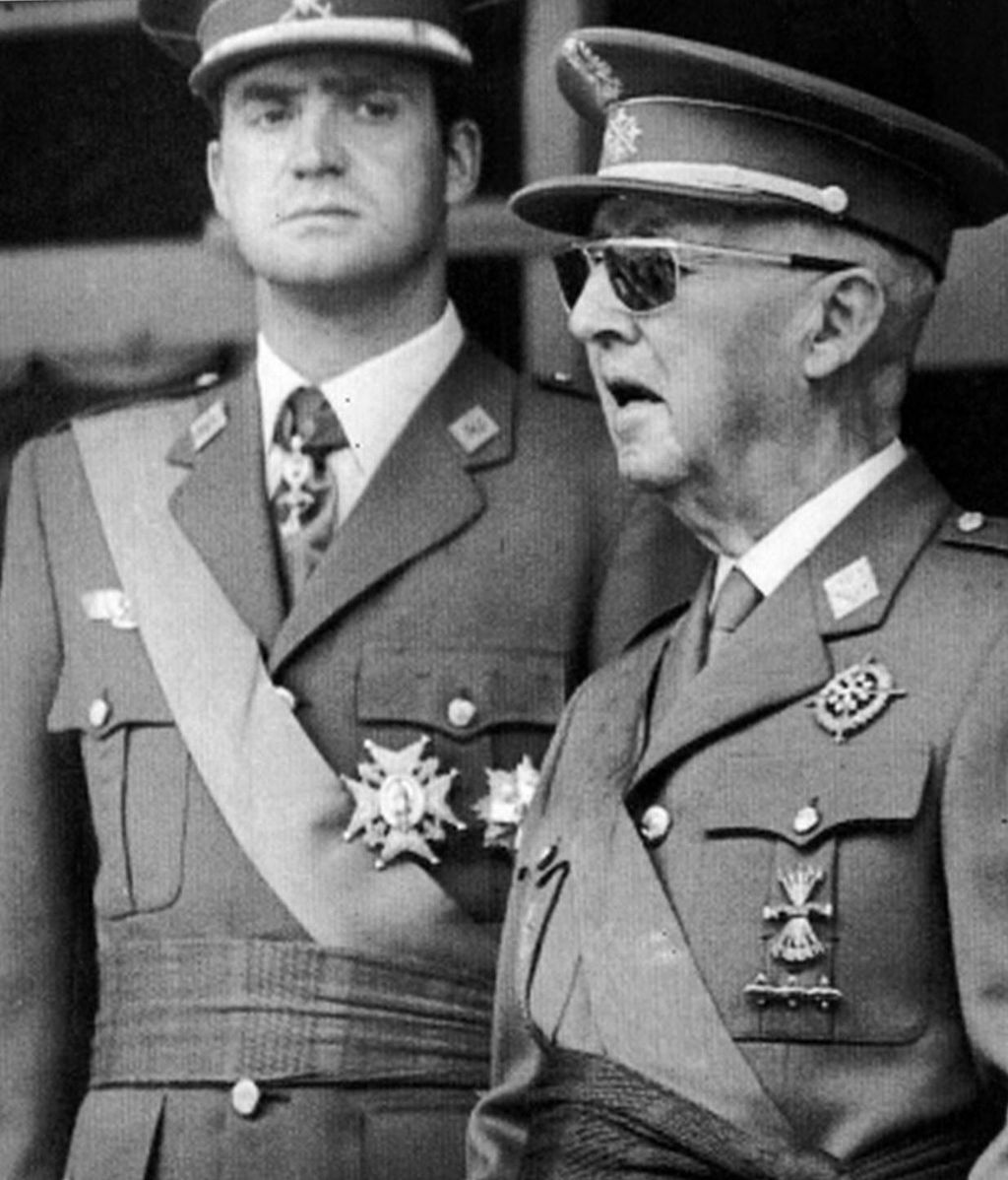 Francisco Franco y Juan Carlos I en una imagen de archivo.