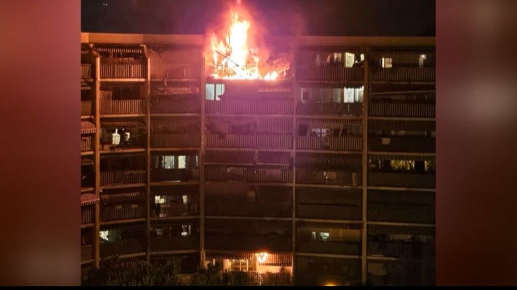 Incendio en un edificio popular en Niza