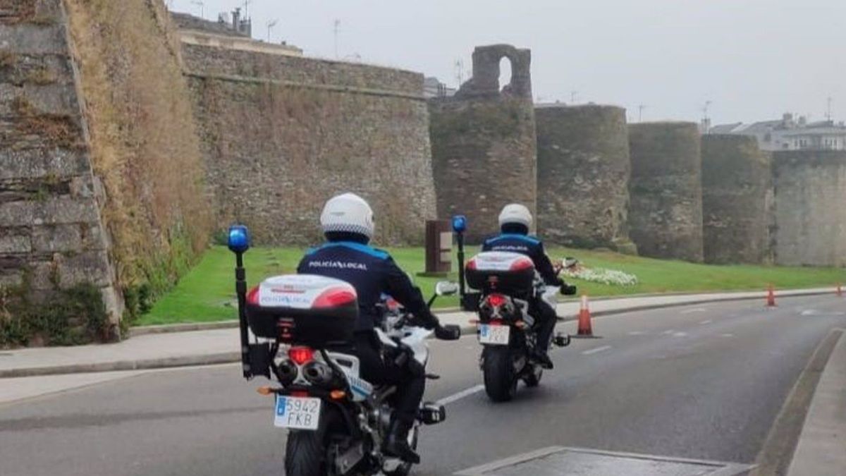 La Policía Local de Lugo acudió a la llamada de un hombre que tenía problemas con su mujer