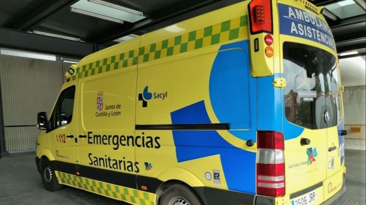 Una ambulancia del Servicio de Emergencias Sanitarias de Castilla y León