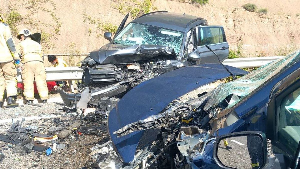 Accidente de tráfico en la C-62, Barcelona