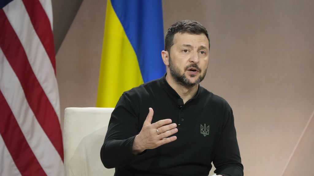 El presidente de Ucrania, Volodímir Zelenski
