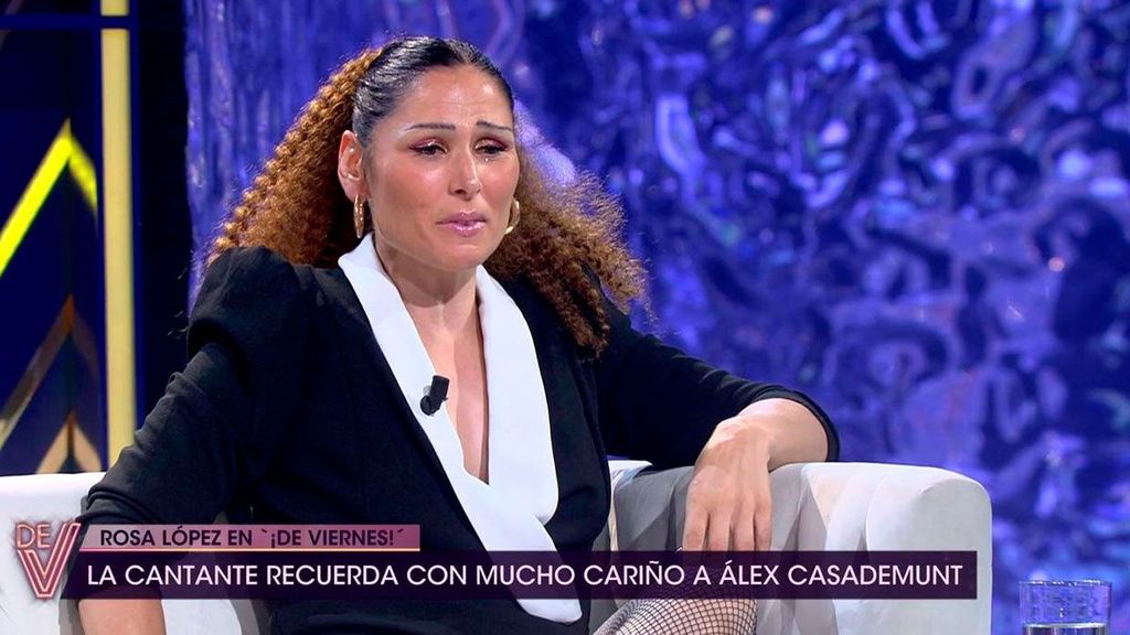 Rosa López se rompe al recordar al fallecido Àlex Casademunt: "No soy capaz de hacer un concierto por él" ¡De viernes! Top Vídeos 151