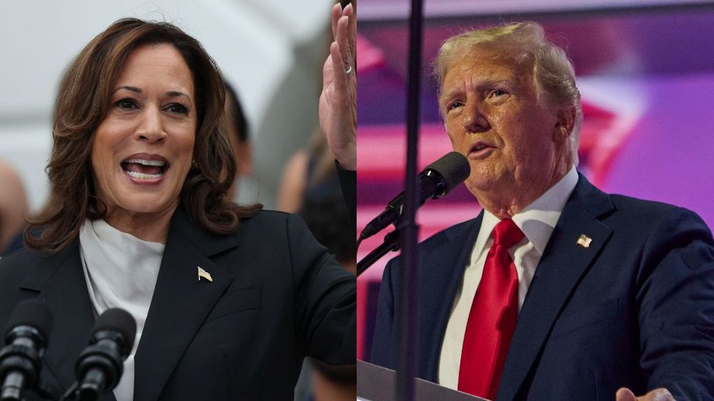 Kamala Harris y Donald Trump