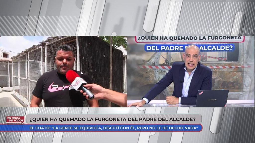 'El Chato' niega haber quemado la furgoneta del padre del alcalde de Aspe