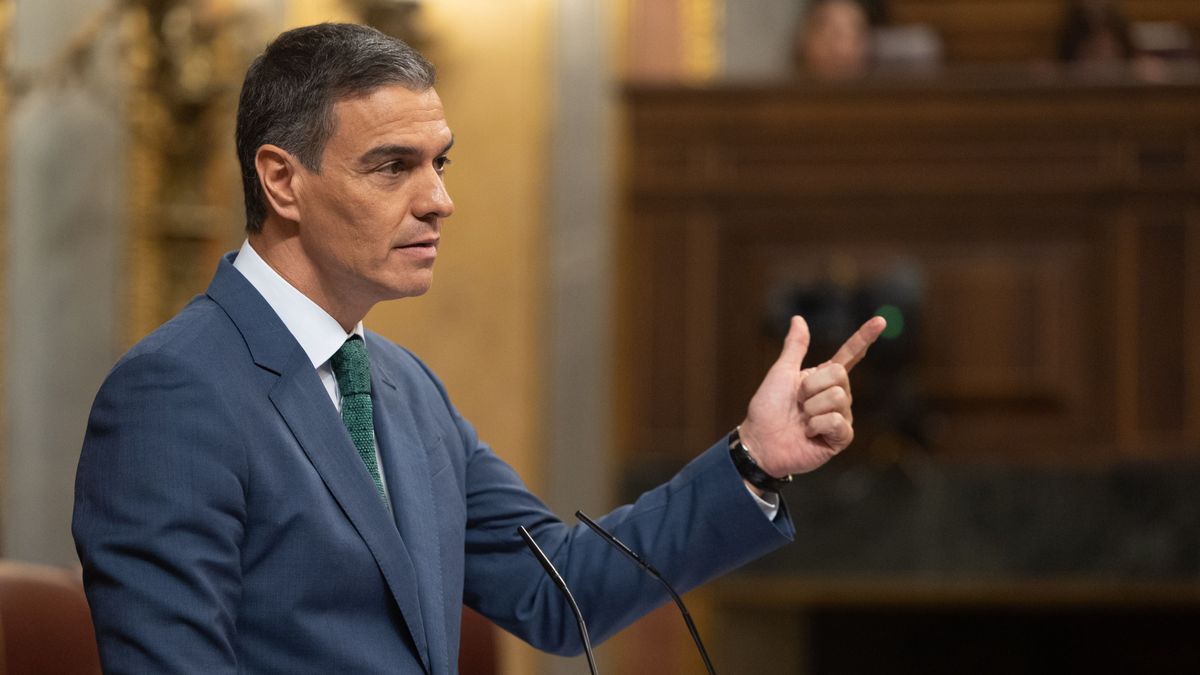 El presidente del Gobierno, Pedro Sánchez