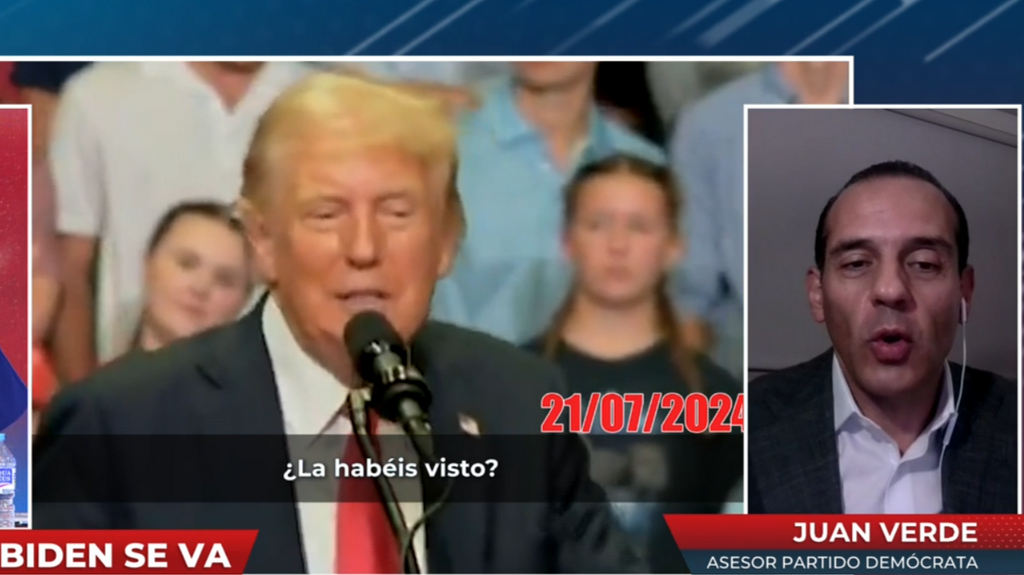 Juan Verde habla de la reacción de Donald Trump