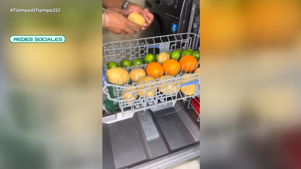 Los peligros de lavar la fruta y la verdura en el lavavajillas