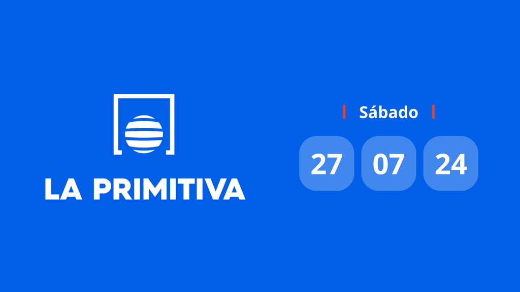 Resultado Primitiva: comprobar número premiado hoy sábado 27 de julio de 2024