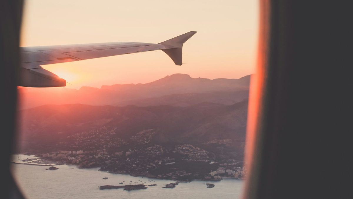 Ventana de un avión