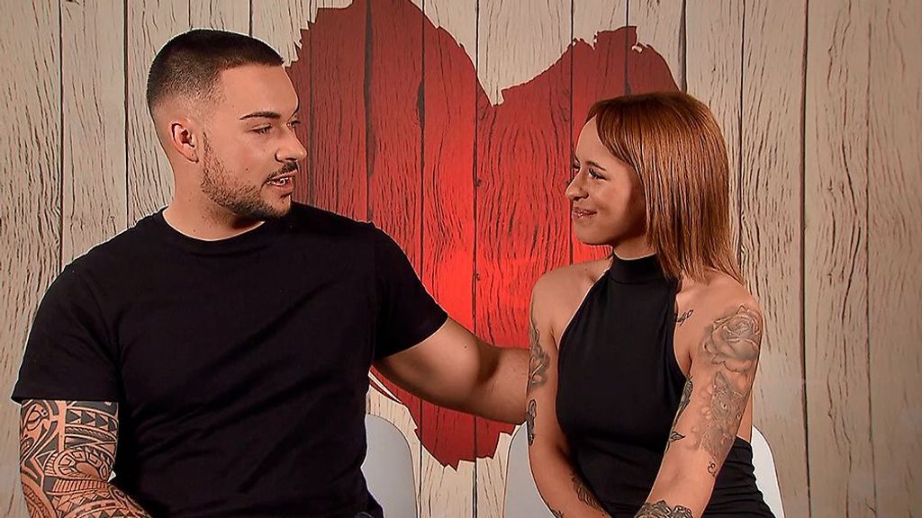 Belén y Álex durante su cita en 'First Dates'