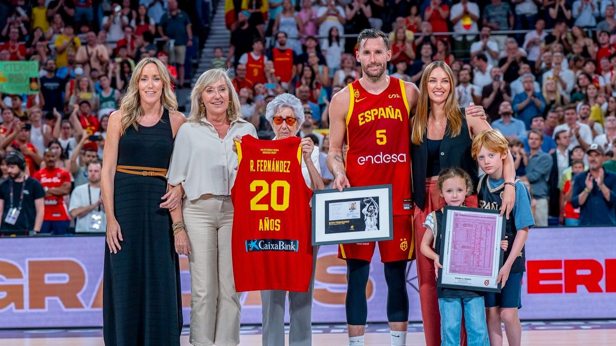 El WinZink Center brinda su homenaje a Rudy Fernández en su último partido en España