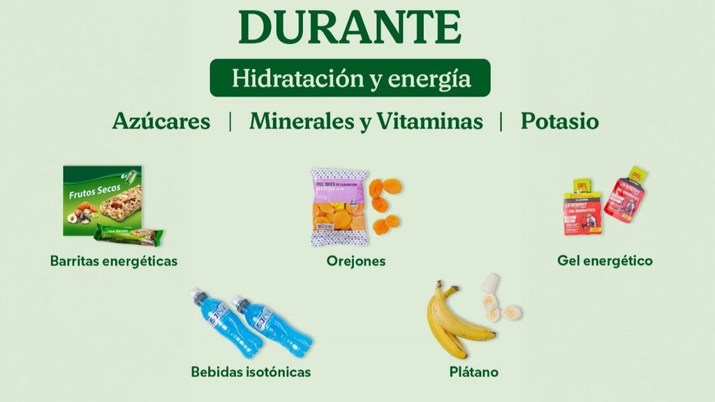 Hidratación y energía.