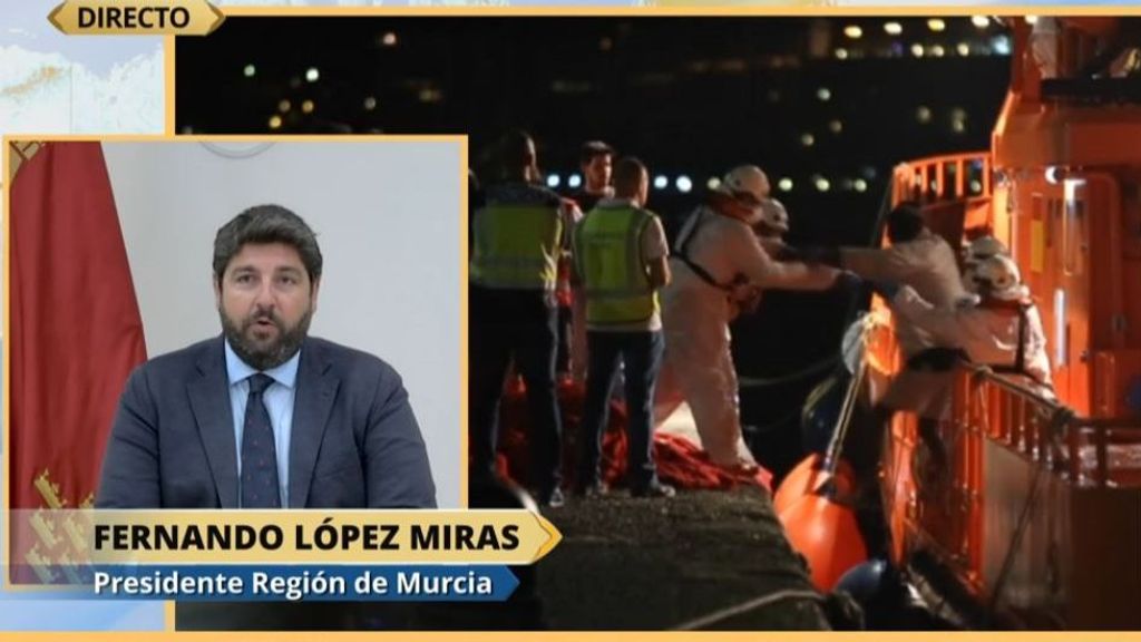 López Miras, tras las declaraciones de Feijóo: "No es justo comparar inmigración irregular con inseguridad"