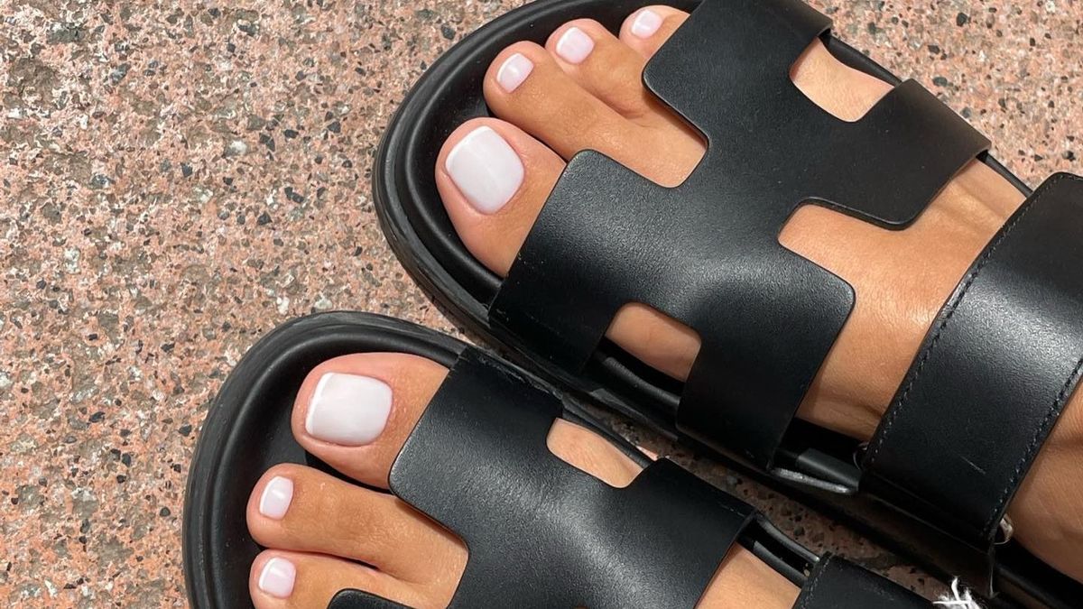 Los colores tendencia en pedicuras