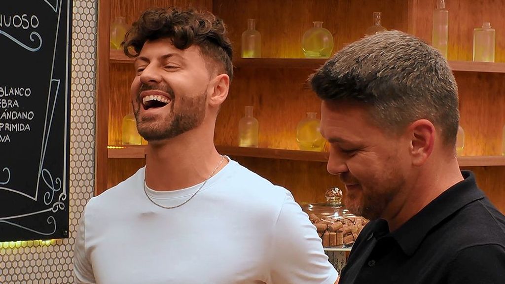 Maximiliano y Günter durante su cita en 'First Dates'