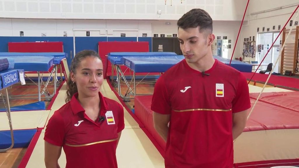 Noemí Romero y David Vega, "en una nube": la pareja española que luchará en los JJOO de París por una medalla en trampolín