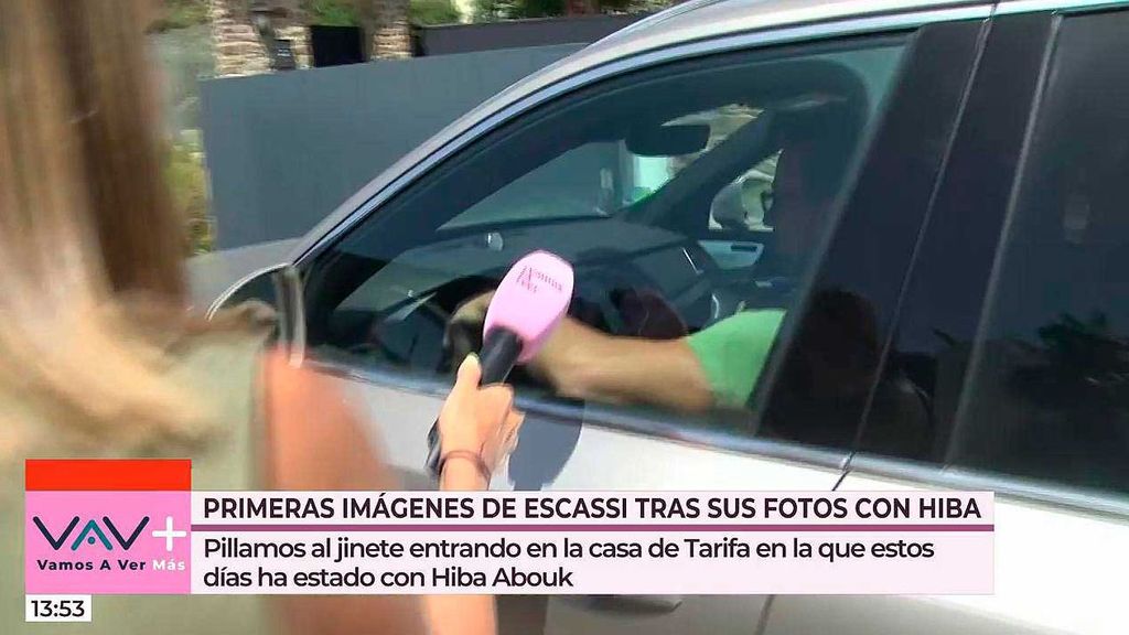 Primicia | Primeras imágenes de Álvaro Muñoz Escassi tras sus fotos con Hiba Abouk