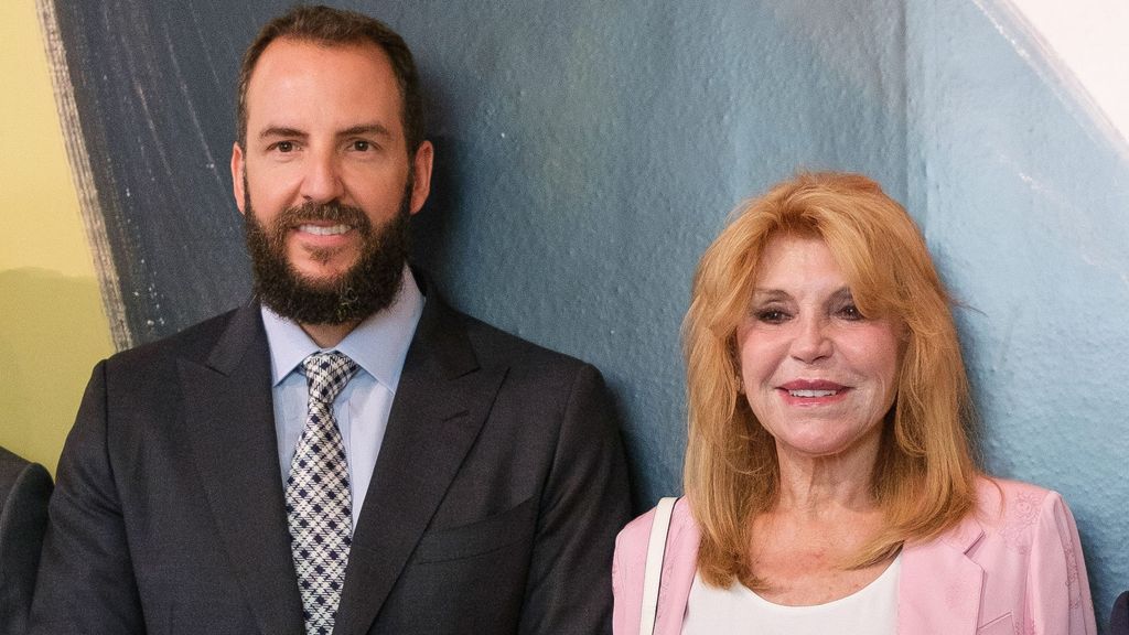 Borja Thyssen y su madre, Tita Cervera. FUENTE: Cordonpress