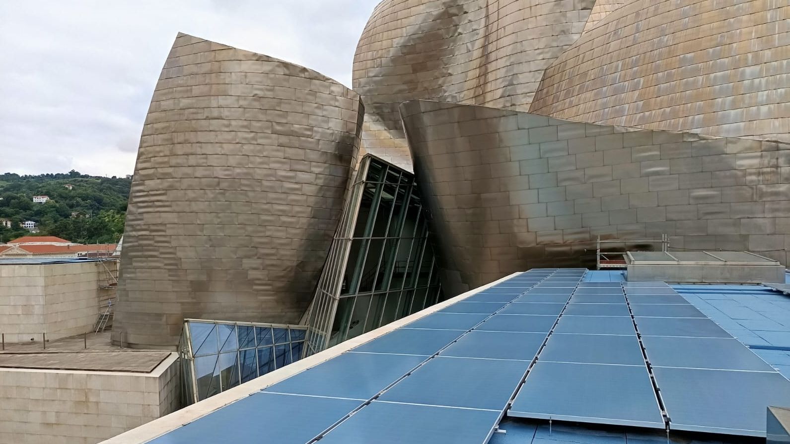 El museo con las nuevas placas solares
