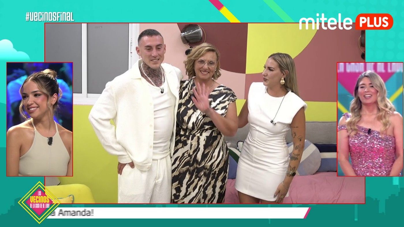 Lucía Sánchez confiesa cómo es su relación con la madre de Álvaro Boix - Los vecinos de la casa de al lado