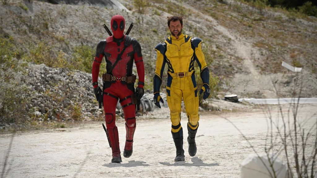 Ryan Reynolds y Hugh Jackman en 'Deadpool y Lobezno'